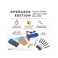 STOWSEN Granite, MarbleStone Repair Kit - Fix ChipsDefects in MinutesRestore TilesCountertops With EaseFor Quartz Corian Marble or StoneFlawless Results Every TimeRepair Up to 20 Chips