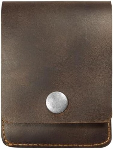 Hide &amp; Drink HideDrink, Vertical Front Pocket Wallet Handmade from Full Grain Leather