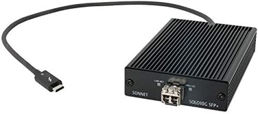 Sonnet Solo 10G Thunderbolt 3 to SFP1010Gb Base-T Ethernet Adapterio