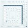 Clover Swatch RulerNeedle Gauge White 1 Pack 3200