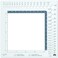 Clover Swatch RulerNeedle Gauge White 1 Pack 3200