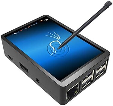 Jun-Electron for Raspberry Pi 3 B3.5 inch Touch Screen with Case, 320x480 Pixel Monitor TFT LCD Game Display [Support Raspbian, Ubuntu, Kali, RetroPie System]