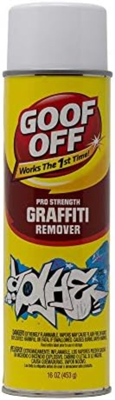 Goof Off FG673 Graffiti Remover Aerosol Can, 16 oz