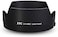 Kiwifotos 50mm Reversible Lens Hood Shade Fit for Canon EF 50mm f/1.8 STM Lens Replaces Canon ES-68 Hood Tulip Flower Design -Black