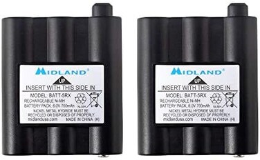 Midland &ndash; AVP17 Rechargeable Battery Packs for Midland GXT1000, GXT1030, GXT1050, T290 and T295