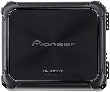 Pioneer GM-D8701 1600W Class D Mono Amplifier with Bass Boost Remote