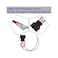 Danbojit 2 Pack 4-Pin Speaker Wire Harness Adapter for Volkswagen Jetta, Beetle, Golf, Passat, Polo Car Speaker Connector Harness Adapter