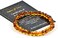 Amber-Touch Baltic Amber Bracelet for Adults Made on Elastic Band &ndash; Carpal Tunnel, Arthritis, Headache, Migraine Pain Relief