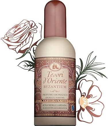 Tesori d'Oriente Perfumes for Women, Women&rsquo;s Eau De Toilette Spray, Men&rsquo;s Fragrances -100ml 3.38fl.oz [Italian Import]-(Byzantium