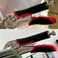 VAMPLIERS 7.5" Vise Grip Heavy Duty Locking Pliers with Screw Extractor Curved Jaws. Professional Grade. Secure Hold, Quick Release. GripRemove Stripped/Stuck Screws in seconds.