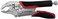VAMPLIERS 7.5" Vise Grip Heavy Duty Locking Pliers with Screw Extractor Curved Jaws. Professional Grade. Secure Hold, Quick Release. GripRemove Stripped/Stuck Screws in seconds.