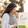 MOBY Classic Baby Wrap Carrier for Newborn to Toddler, Baby Sling from Birth, One Size Fits All, Breathable Stretchy Made from 100% Cotton, Unisex