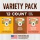 Instinct Original Grain Free Recipe Variety Pack Natural Wet Canned Cat Food by Nature's Variety, 3 Ounce (Pack of 12