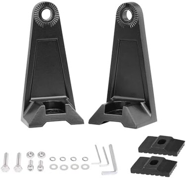 AKD Part Side Brackets, Light Bar Mounting Brackets Kit Universal Side Mount Offroad Truck LED Bar Brackets 2 Pack