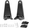 AKD Part Side Brackets, Light Bar Mounting Brackets Kit Universal Side Mount Offroad Truck LED Bar Brackets 2 Pack