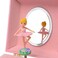 صندوق مجوهرات راقصة الباليه للبنات من جويل كيبر، مزود بدرج سحب واحد، صندوق موسيقي بتصميم راقصة باليه بألوان قوس قزح، لحن بحيرة البجع، صندوق مجوهرات للبنات كهدية عيد ميلاد