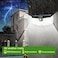 Aootek New Solar Lights 120 LEDs with Lights Reflector,270&deg; Wide Angle, IP65 Waterproof, Easy-to-Install Security Lights for Front Door, Yard, Garage, Deck (4 Pack