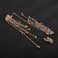 Denifery Shining Stars Tassel Earrings Hanging Exquisite Earrings,for Women and Girls