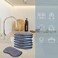 SCRUBIT Multi-Purpose Scrub Sponges for Kitchen by Scrub- it - Non-Scratch Microfiber Sponge Along with Heavy Duty Scouring Power - Effortless Cleaning of Dishes, Pots and Pans All at Once (6 Pack, Sm