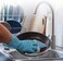SCRUBIT Multi-Purpose Scrub Sponges for Kitchen by Scrub- it - Non-Scratch Microfiber Sponge Along with Heavy Duty Scouring Power - Effortless Cleaning of Dishes, Pots and Pans All at Once (6 Pack, Sm