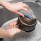SCRUBIT Multi-Purpose Scrub Sponges for Kitchen by Scrub- it - Non-Scratch Microfiber Sponge Along with Heavy Duty Scouring Power - Effortless Cleaning of Dishes, Pots and Pans All at Once (6 Pack, Sm