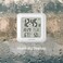 KADAMS Digital Bathroom Shower Wall Clock, Waterproof for Water Spray, Temperature Humidity Moisture Proof, Large Display Calendar Month Date Day, Suction Cup Stand Hanging Hole Rope Clock White Frame