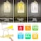 مصباح صور LED ساطع يعمل بالبطارية لاسلكيًا من BIGLIGHT مع جهاز تحكم عن بعد، رأس إضاءة دوار 13 بوصة مع 3 أوضاع إضاءة، مصباح قابل للتعتيم للرسم/الصور/البورتريه/الفن/إطارات الصور، ذهبي