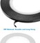 cridoz 10 Rolls 1/8 Pinstripe Tape Dry Erase Board Tape Whiteboard Thin Tape Lines Pinstriping Graphic Chart Line Grid Marking Tape, 108 Feet Per Roll