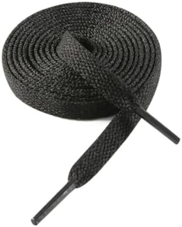 VSUDO Flat Double Layer Shoe Laces for Sneakers, Thick Flat Sneakers Shoelaces