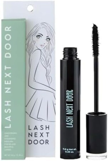 LASH NEXT DOOR Waterproof Mascara Lengthens, Curls and Volumizes Without Clumps by Brooklyn and Bailey