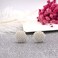 YOQUCOL Simulated Pearl Flower-Cluster Shape Clip On Stud Earrings Non Pierced Ear Earrings for Women Girls