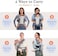 Beco Baby Carrier Sleek and Simple Certified Ergonomic 5-in-1 All Position Backpack Style Sling for Child From 7-35 lbs (Cool Grey