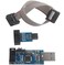 Geekstory for ATMEL 51 AVR USB ISP ASP Microcontroller Programmer Downloader with Cable10Pin to 6Pin Adapter Board for Ender 3 or Ender 3 Pro