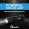 Life Mounts - LED ARC Rail Light - 1000 Feet Illumination - Military and Airsoft Flashlight with Multi-Modes and Full 360 Rotation - Weatherproof and Shock-Proof - Easily Detaches for Hand-Held Use