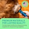 Maxpower Planet Pet Grooming Brush - Double Sided Shedding and Dematting Undercoat Rake Comb for Dogs and Cats,Extra Wide, Blue, Dog Grooming Brush, Dog Shedding Brush