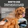 Maxpower Planet Pet Grooming Brush - Double Sided Shedding and Dematting Undercoat Rake Comb for Dogs and Cats,Extra Wide, Blue, Dog Grooming Brush, Dog Shedding Brush