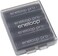 علب تخزين بطاريات Eneloop Panasonic BQ-CASEK6SA الاحترافية، بسعة 4 أو 5 بطاريات AA، لون رمادي داكن (عبوة من 6 قطع)
