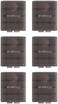 علب تخزين بطاريات Eneloop Panasonic BQ-CASEK6SA الاحترافية، بسعة 4 أو 5 بطاريات AA، لون رمادي داكن (عبوة من 6 قطع)