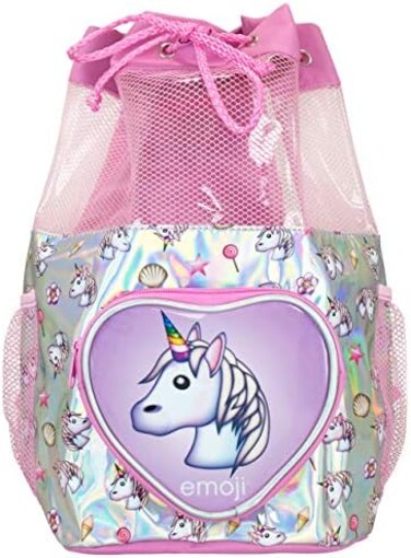 Emoji Kids Unicorn Swim Bag
