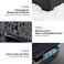 JJC 28 Slots AA Double A Battery Case Holder with Removable Battery Tester, Water-ResistantShockproof AA Battery Storage Box