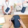 jiemei RFID Family Passport Wallet Holder Waterproof, Travel Document Organizer Credit Card Clutch Bag for Men Women