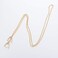 QIAN0813 Lucky Horse Shoe Necklaces Equestrian Double Horse Stirrups Lariat Y Necklaces Pendant for Women Gift