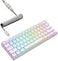 Rk Royal Kludge Rk61 2.4Ghz Wireless/Bluetooth/Wired 60% Mechanical Keyboard, 61 Keys Rgb Hot Swappable Brown Switch Gaming Keyboard With Software For Win/Mac