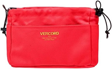 Vercord Canvas Handbag (Red, Large