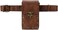 GEAR RAVE Steampunk Hiking Waist Bag Dark Brown Women's Multifunction Fashion Trumpet Postman Messenger Bag Men Belt Bag Mobile Phone Outdoor Bag (Brown