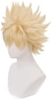 Yamia ZGNGLIZ (Katsuki Bakugou- Anime Cosplay Wig for My Hero Academia Katsuki Bakugou Synthetic Wig with Free Wig Cap, Blonde