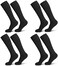 Raigoo Soccer Softball Baseball Football Socks for Youth Kids Boys and Girls Ages 4 to 16 Knee High Sport Athletic Socks