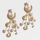 ACC PLANET Star Moon Earrings for Women Made Swarovski Crystal Gold Plated Crescent Moon Cubic Zirconia Stars Drop Dangle Earrings Vintage Statement Jewelry Gifts