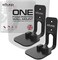 حامل تثبيت جداري ثنائي من نوع Sound Bass 2 x ONE، متوافق مع مكبر الصوت Sonos ONEPLAY1، أسود اللون، متوافق مع مكبر الصوت Sonos ONEPLAY1