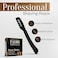 FACON Schick Qu Professional Standard Japanese Straight Edge Feather Barber Razor with 10 Blades